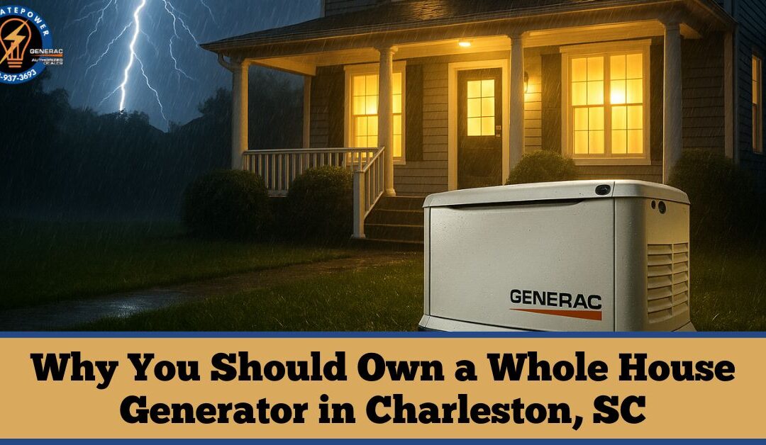 Why You Should Own a Whole House Generator in Charleston, SC