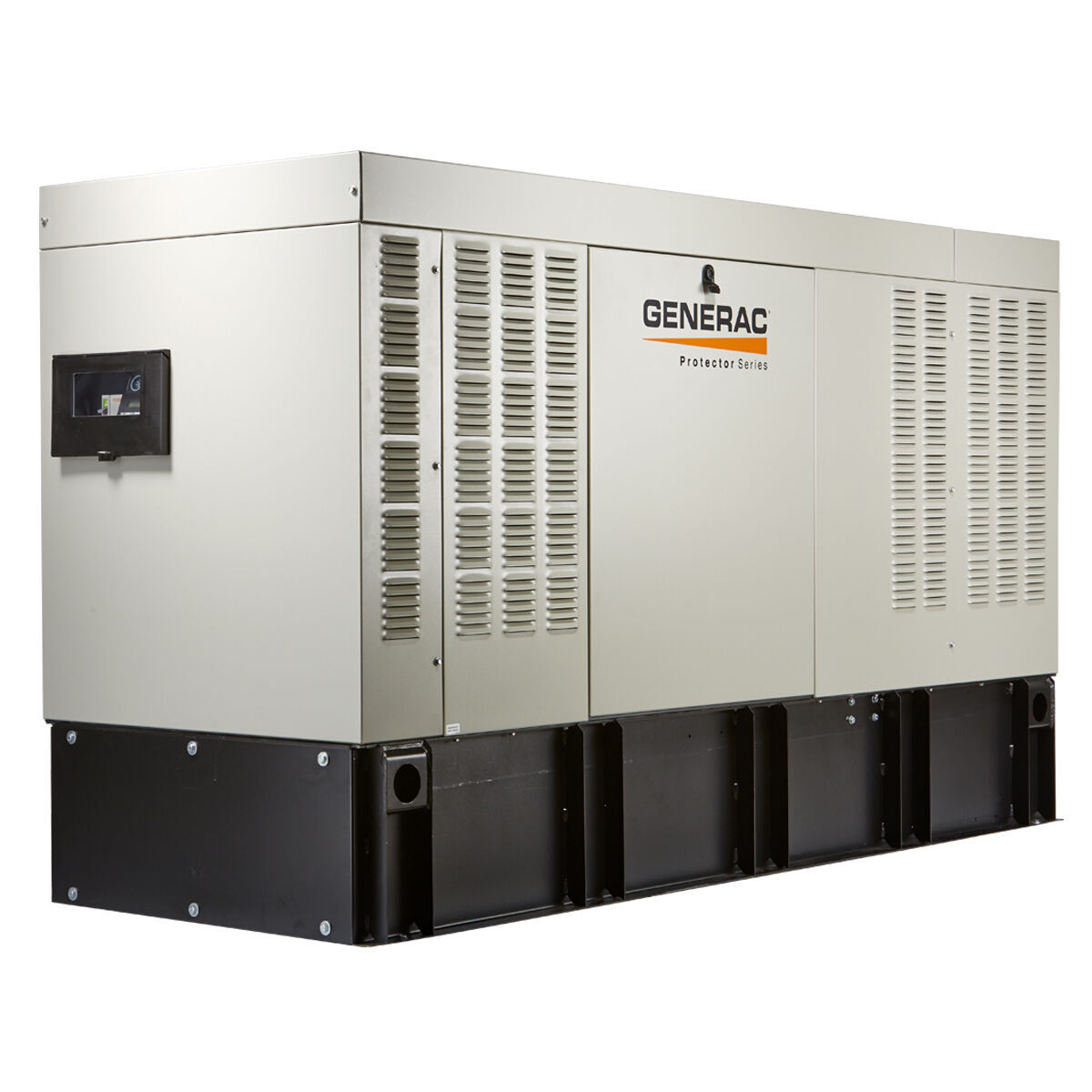 Generac Protector diesel generator with fuel tank, model RD04833ADAE
